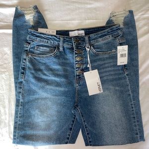 Women’s Vervet Distressed Skinny Jeans. Size 27.